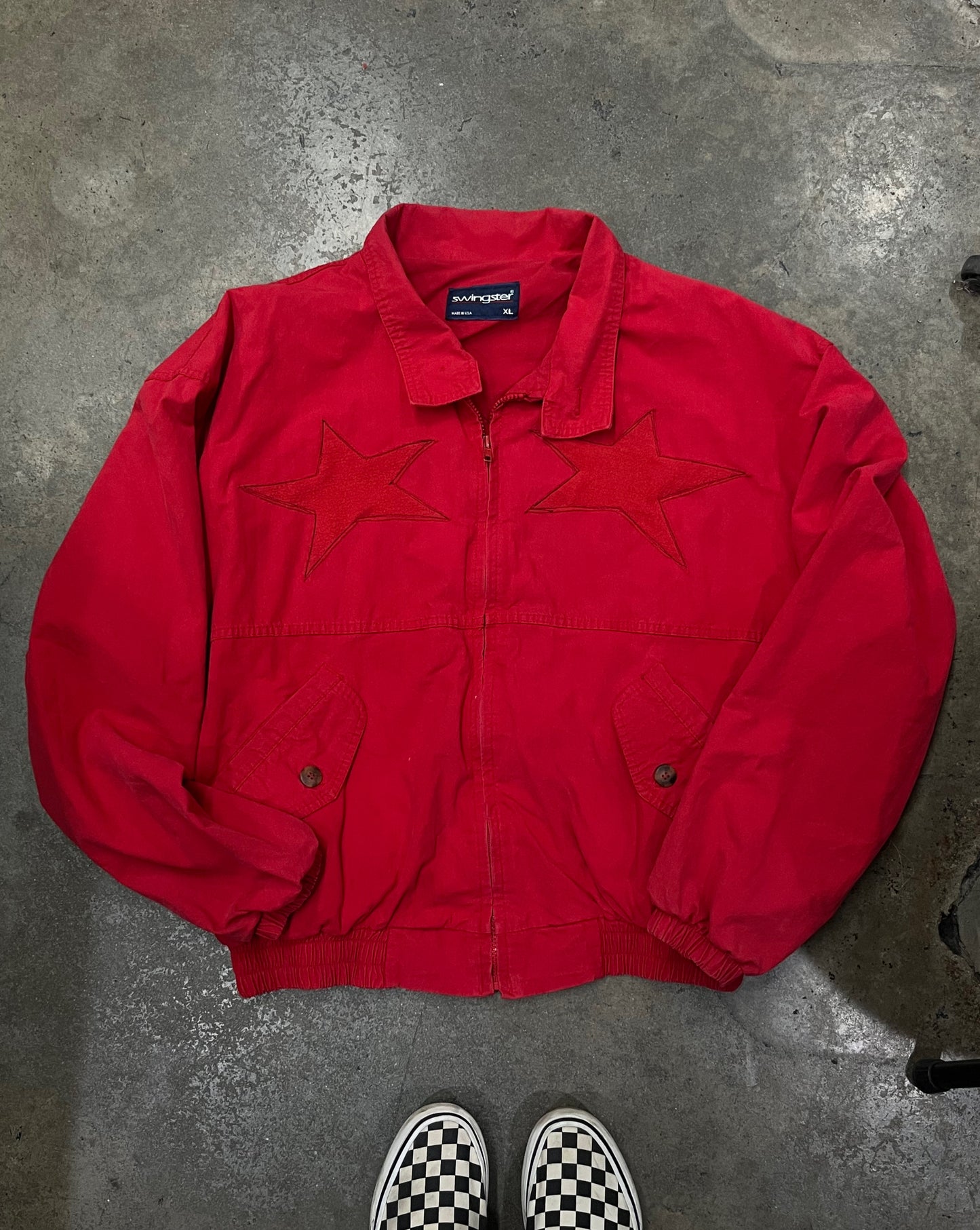 The Lonely Star Jacket - Red