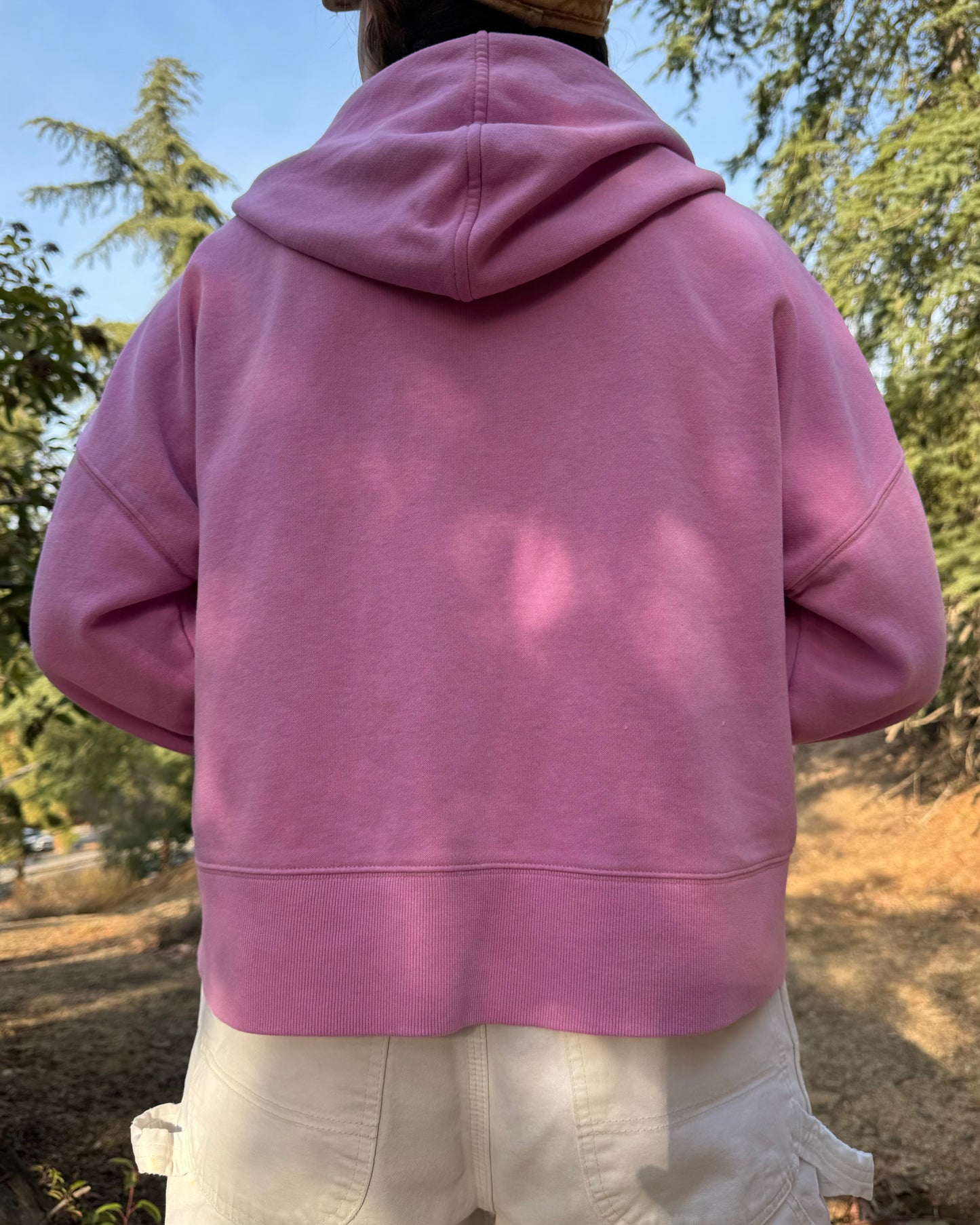 Velvet Kiss Cropped Hoodie