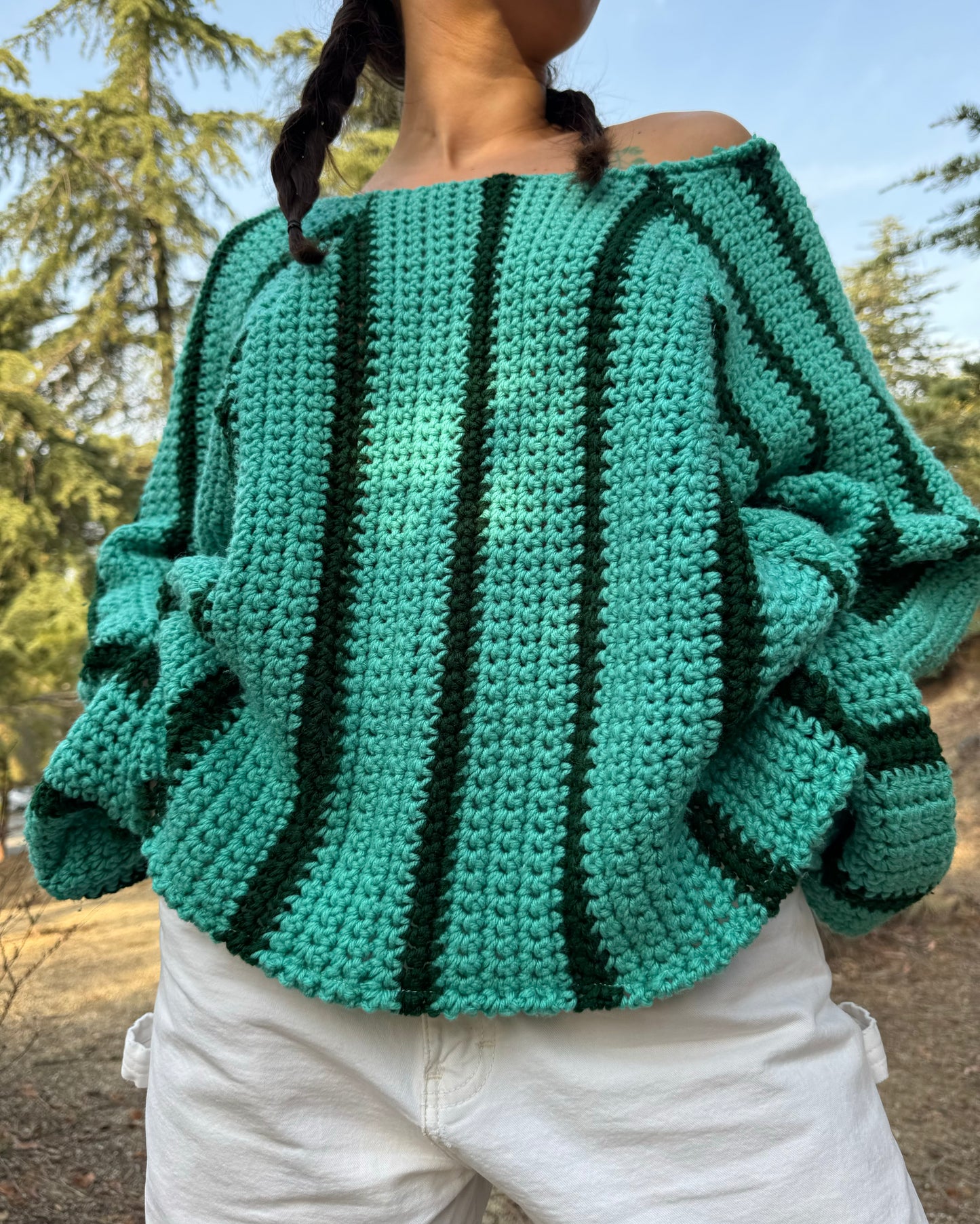 Crochet Blanket Sweater🦋
