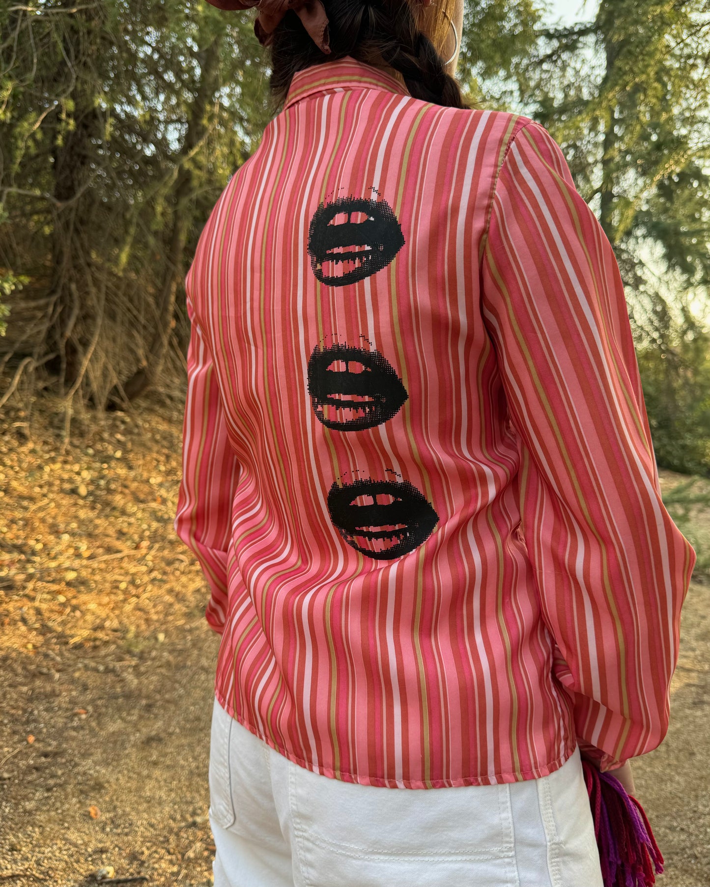Retro Kiss Blouse 👄✨