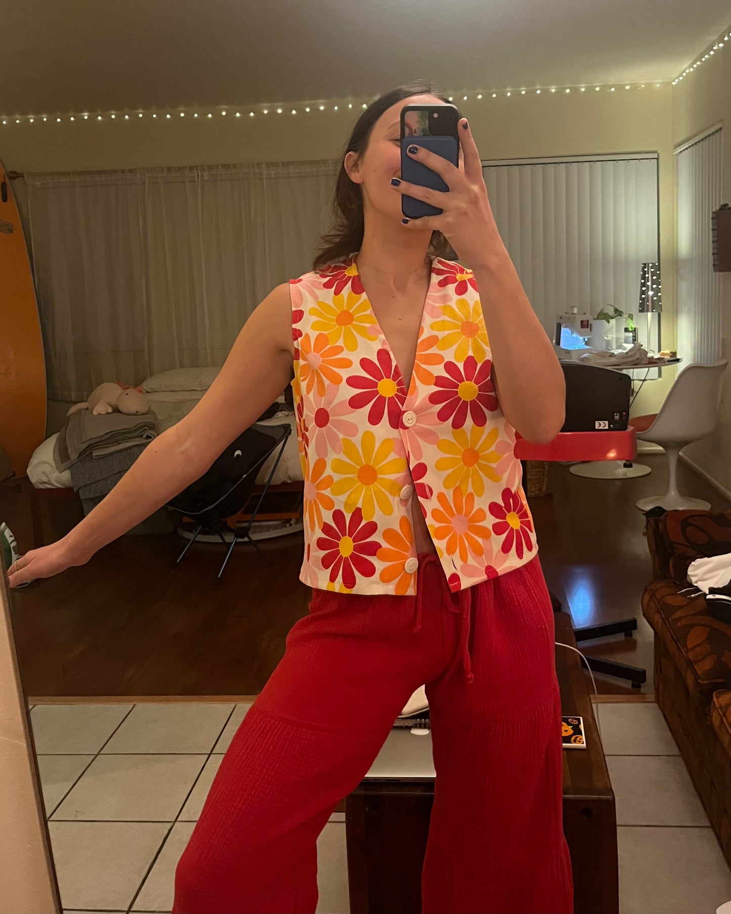 Groovy Flower Vest🌸