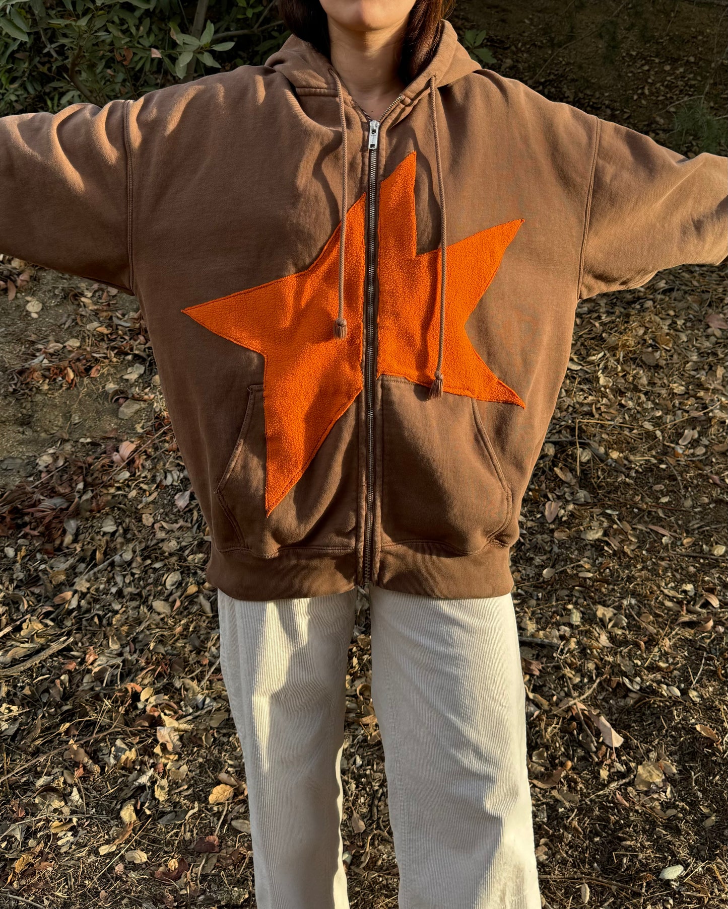 Rust & Radiance Zip-up