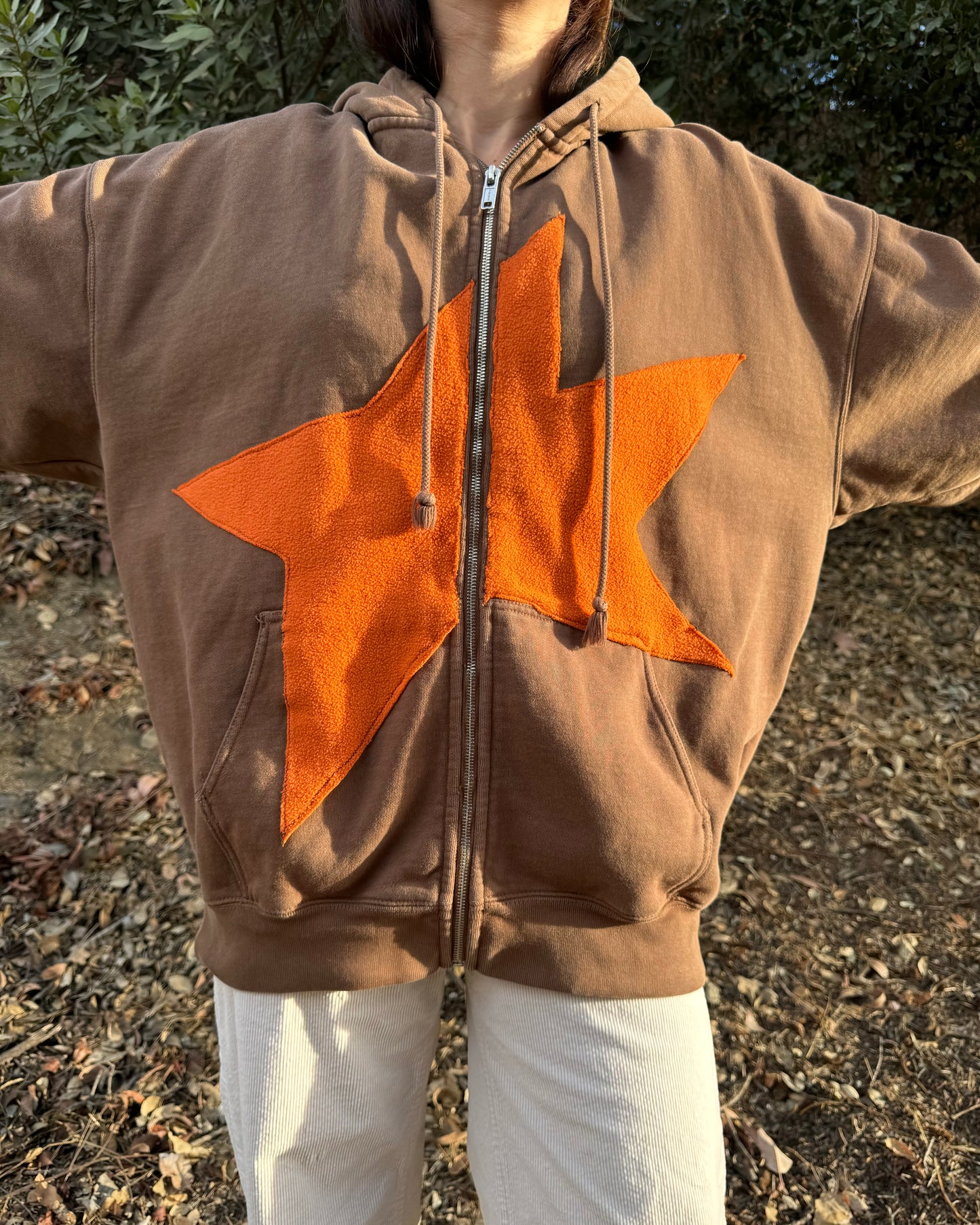 Rust & Radiance Zip-up