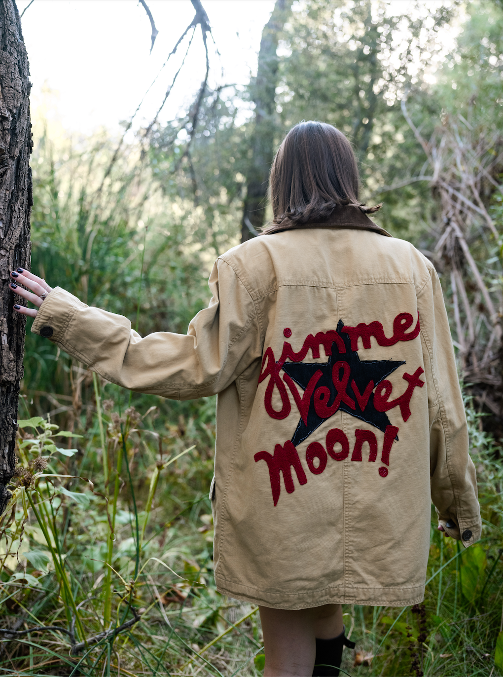 The Gimme Velvet Moon Barn Coat