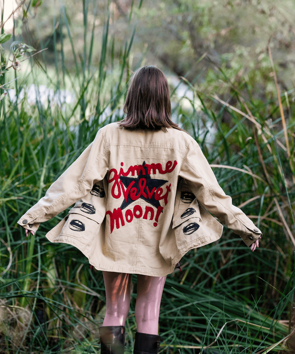 The Gimme Velvet Moon Barn Coat